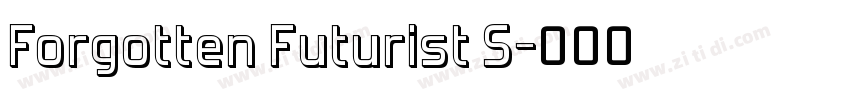 Forgotten Futurist S字体转换